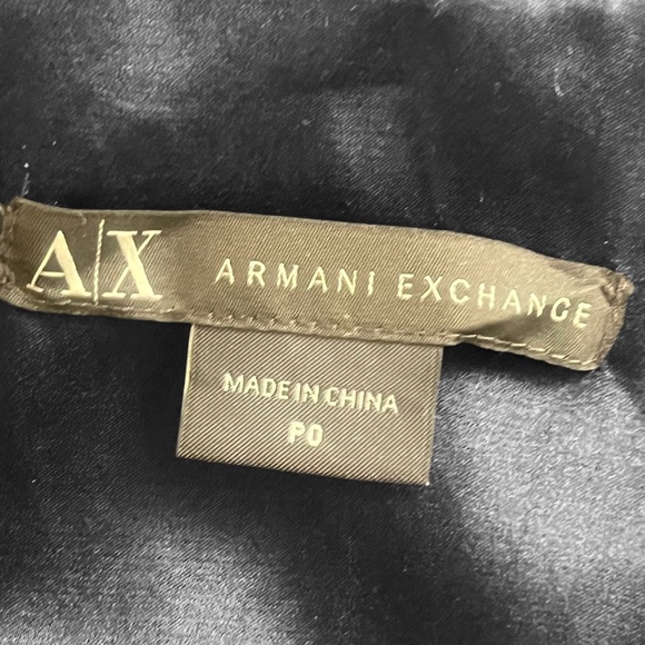 Armani Exchange Silk Tuxedo Rompers - Picture 6 of 8